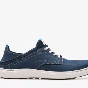 Clarks Mapstone Easy Navy Nubuck 8.5